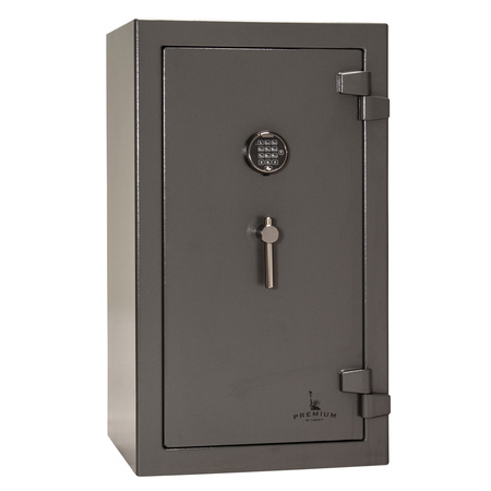 Liberty Safe Premium Fire Safe 12 Grey Marble, Adj Shelves, Door Panel, E-Lock LX12-GYM-E